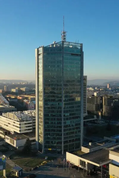 Budova City Empiria na Pankráci — pražská pobočka FONDEFI SICAV