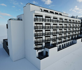 Projekt Bratislavská 56 - balkóny