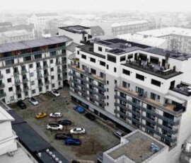 Bratislavská 56 - EFI Palace komplex přístavba pohled