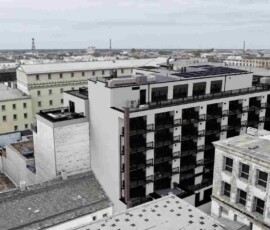 Bratislavská 56 - EFI Palace komplex přístavba pohled