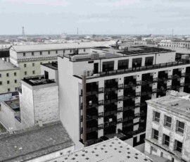 Bratislavská 56 - EFI Palace komplex přístavba pohled