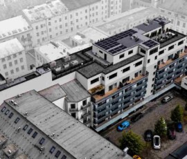 Bratislavská 56 - EFI Palace komplex přístavba pohled