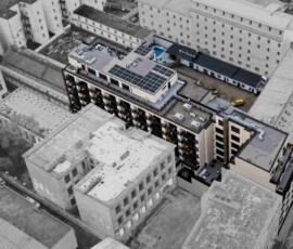 Bratislavská 56 - EFI Palace komplex přístavba pohled